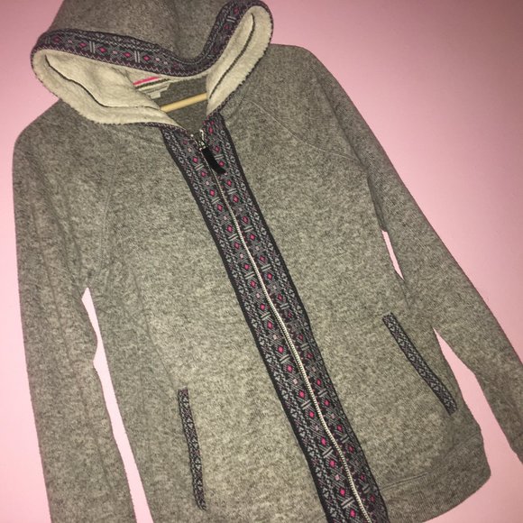 ❄️ American Eagle Super Soft Faux Fur Lined Hoodie - Picture 1 of 5